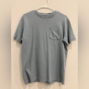 Men's Gray Short Sleeve Shirt